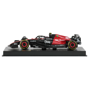 LANÇAMENTO (2023) F1 Miniatura Alfa Romeo C43 #24 Guanyu Zhou 1:43