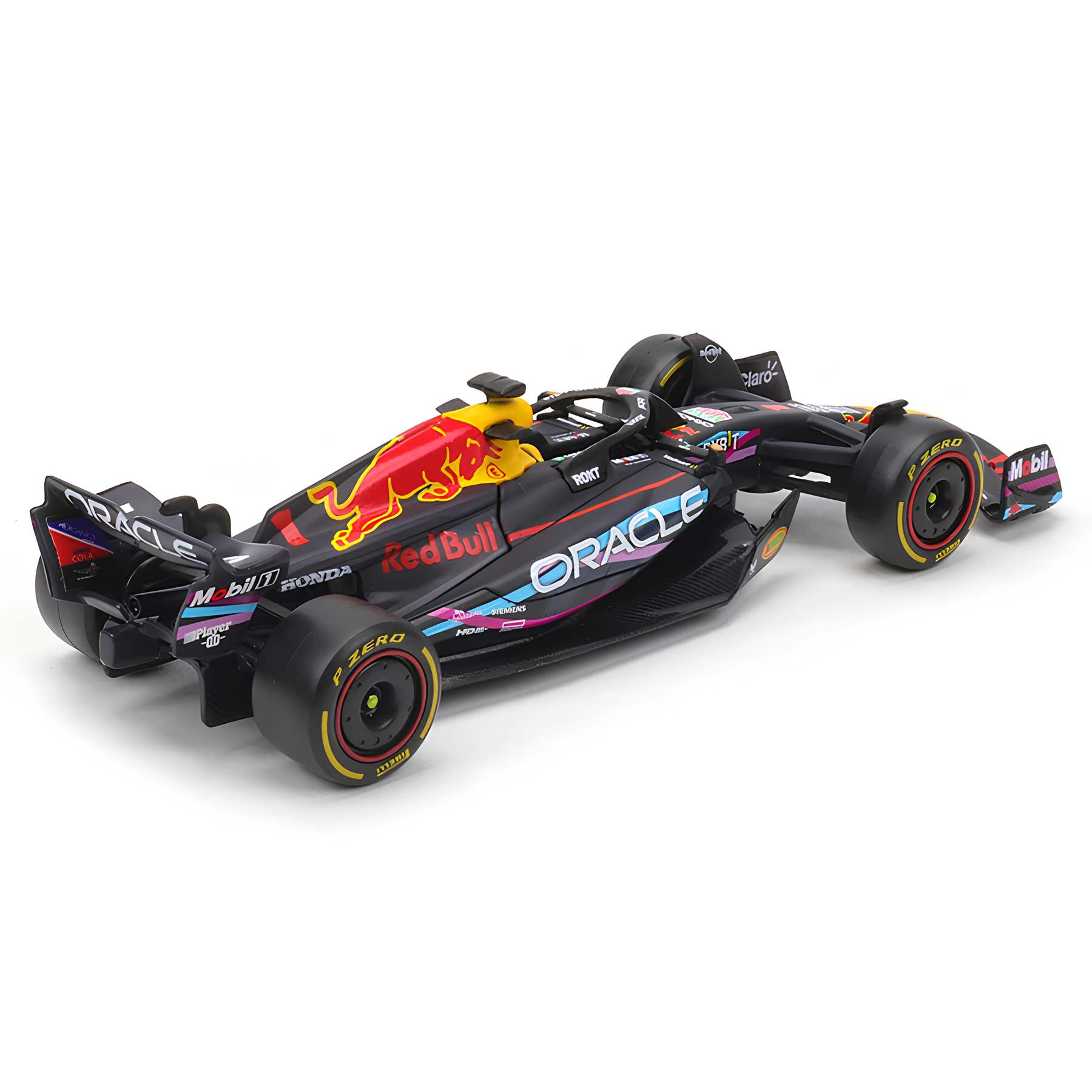 LANÇAMENTO (2023) F1 Miniatura Red Bull Racing RB19 Miami GP #1 Max Verstappen 1:43