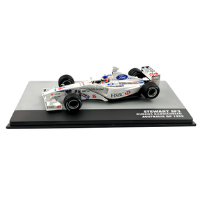 LANÇAMENTO (1999) F1 Miniatura Stewart SF3 Rubens Barrichello 1:43