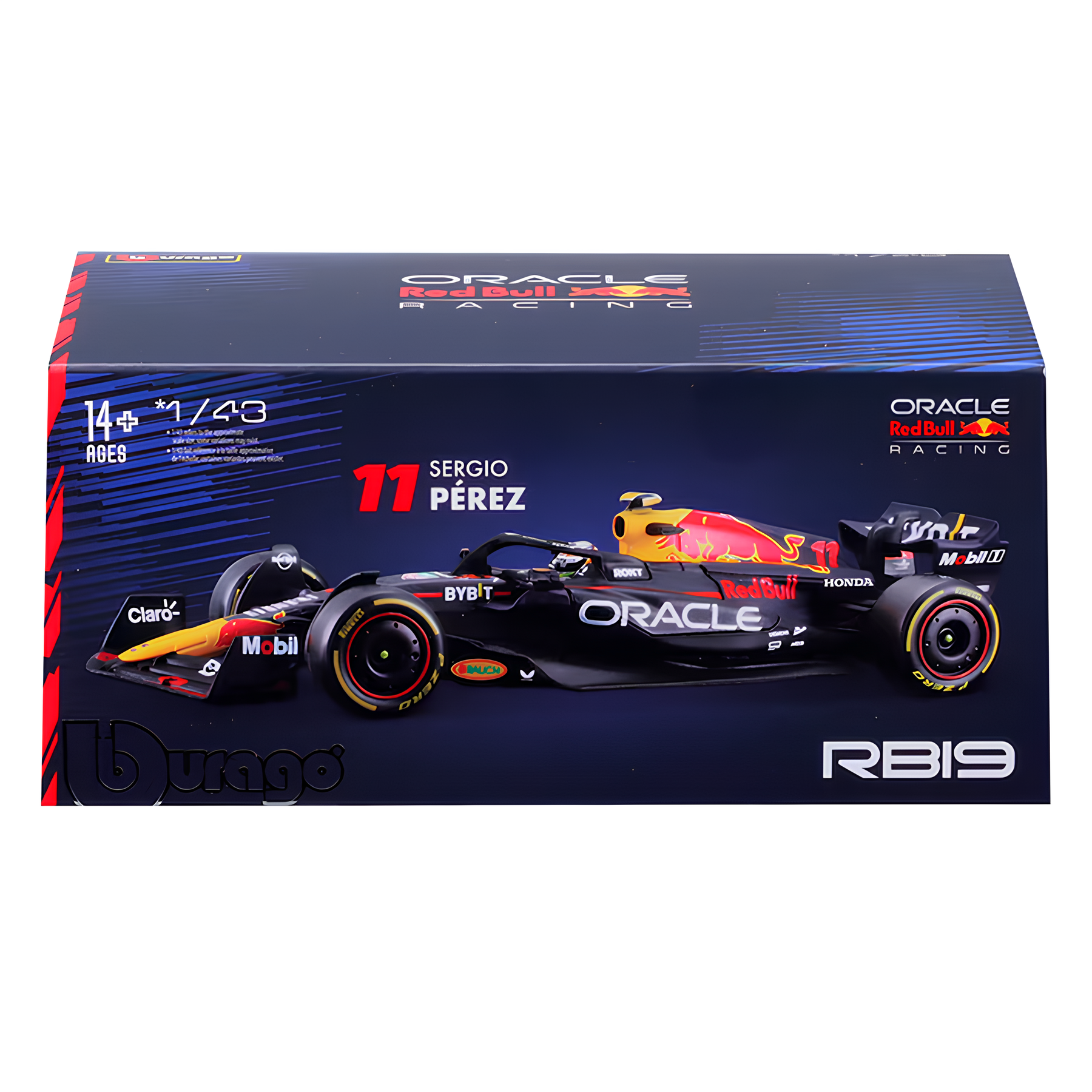 LANÇAMENTO (2023) F1 Miniatura Red Bull Racing RB19 #11 Sergio Pérez 1:43