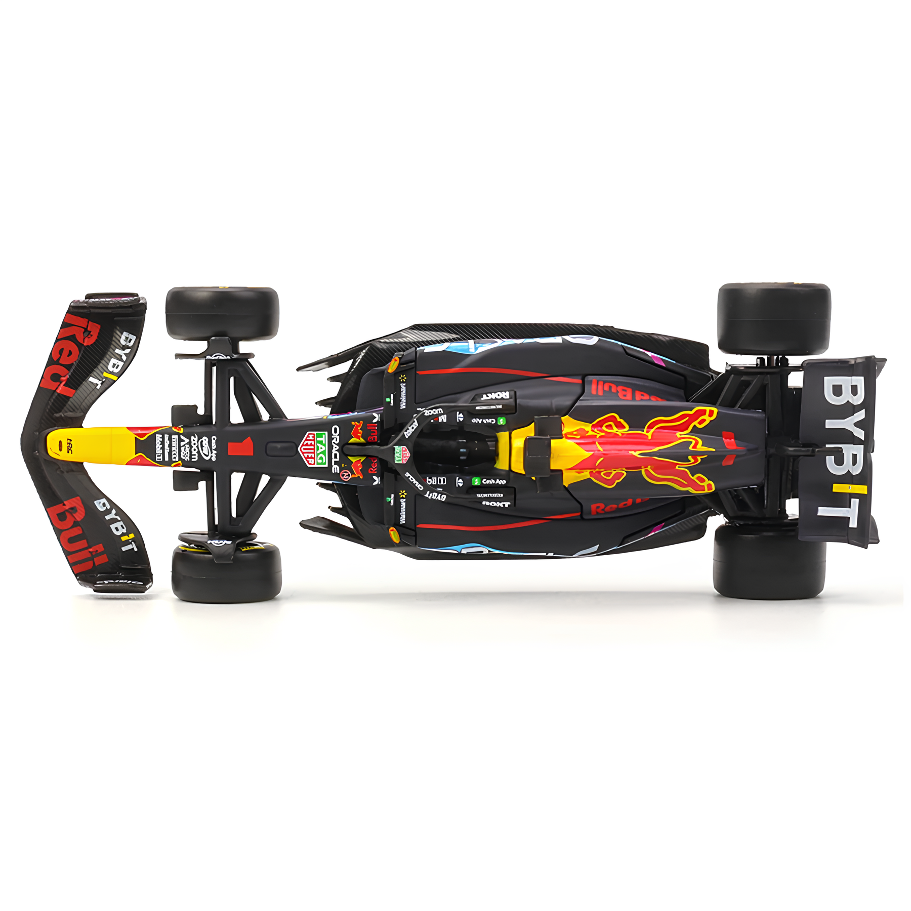 LANÇAMENTO (2023) F1 Miniatura Red Bull Racing RB19 Miami GP #1 Max Verstappen 1:43