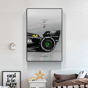 Pôster / Quadro Decorativo Mercedes-AMG W14 Fórmula 1