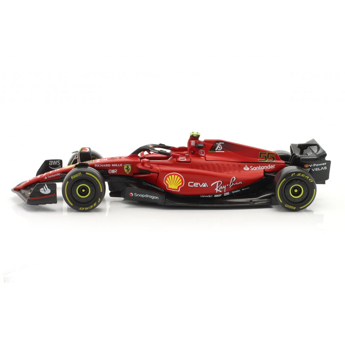 (2022) F1 Miniatura Ferrari F1-75 #55 Carlos Sainz 1:43