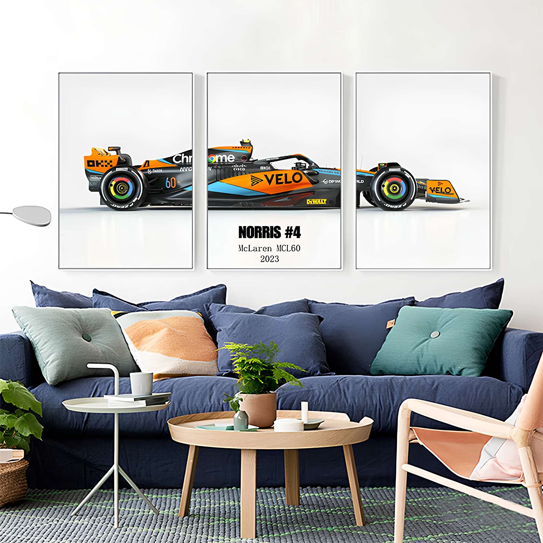 Pôster / Quadros Decorativos Fórmula 1 McLaren MCL60 #4