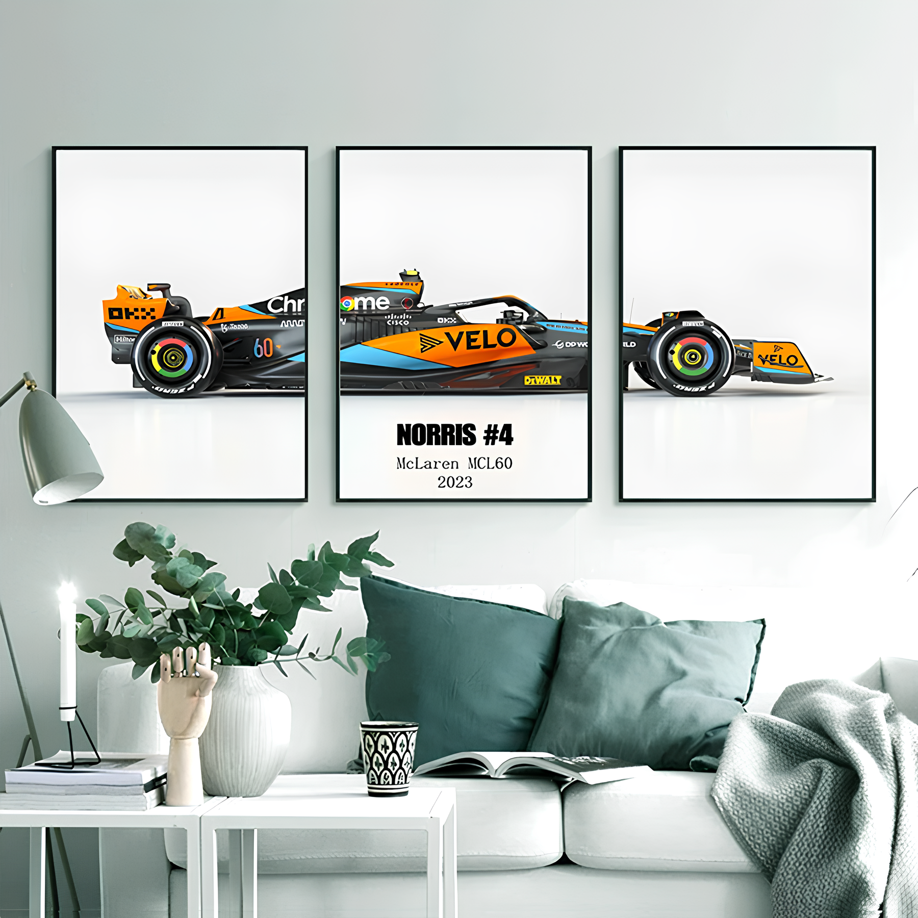 Pôster / Quadros Decorativos Fórmula 1 McLaren MCL60 #4