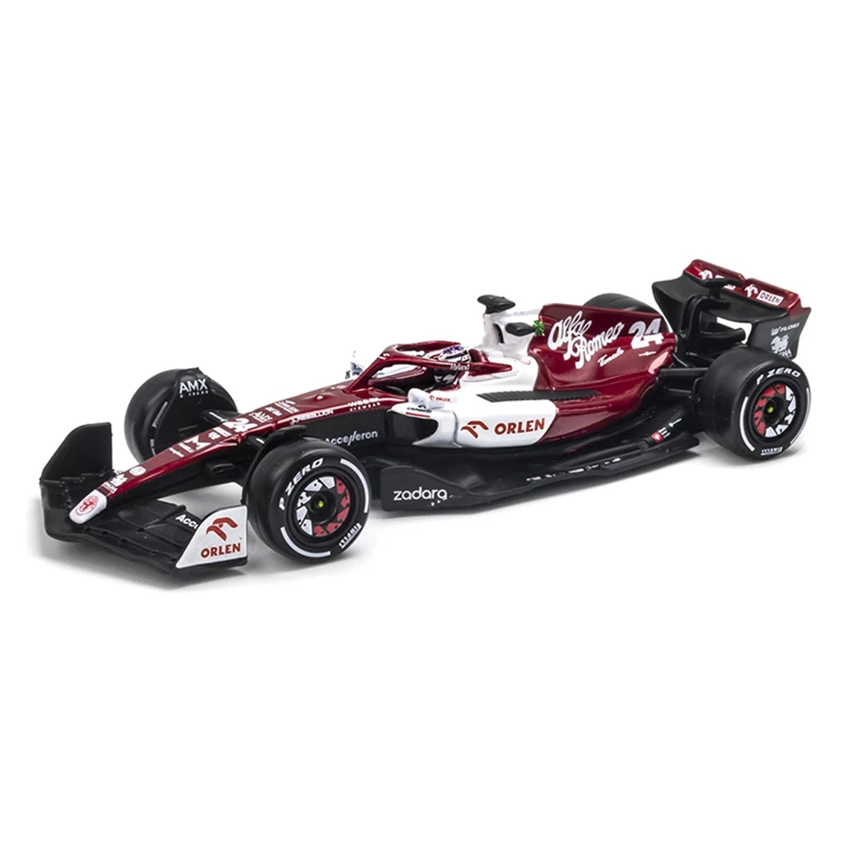 (2022) F1 Miniatura Alfa Romeo C42 #24 Guanyu Zhou