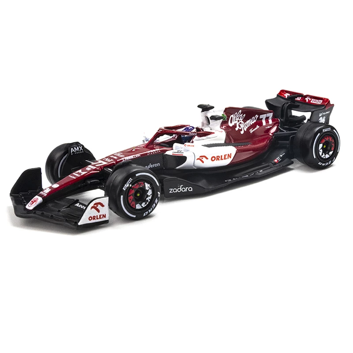 (2022) F1 Miniatura Alfa Romeo C42 #77 Valtteri Bottas