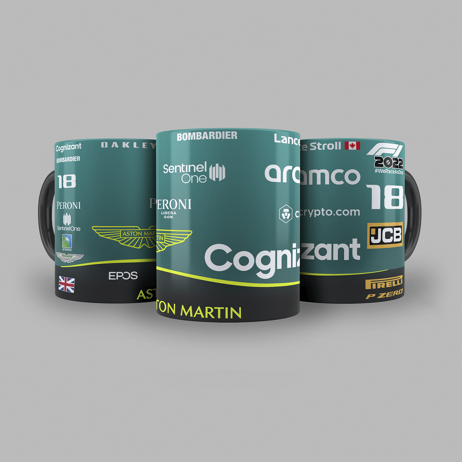 Caneca Premium Equipes Fórmula 1™