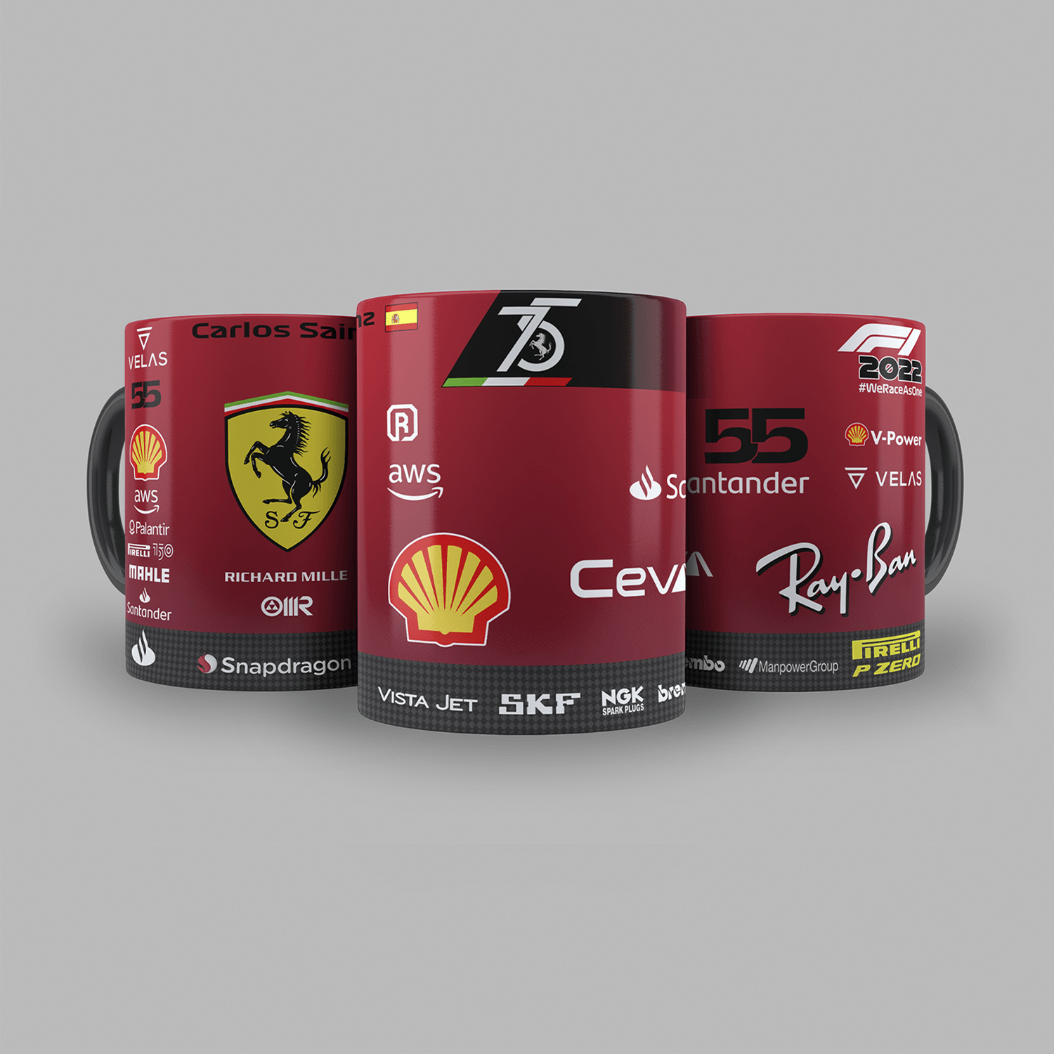 Caneca Premium Equipes Fórmula 1™