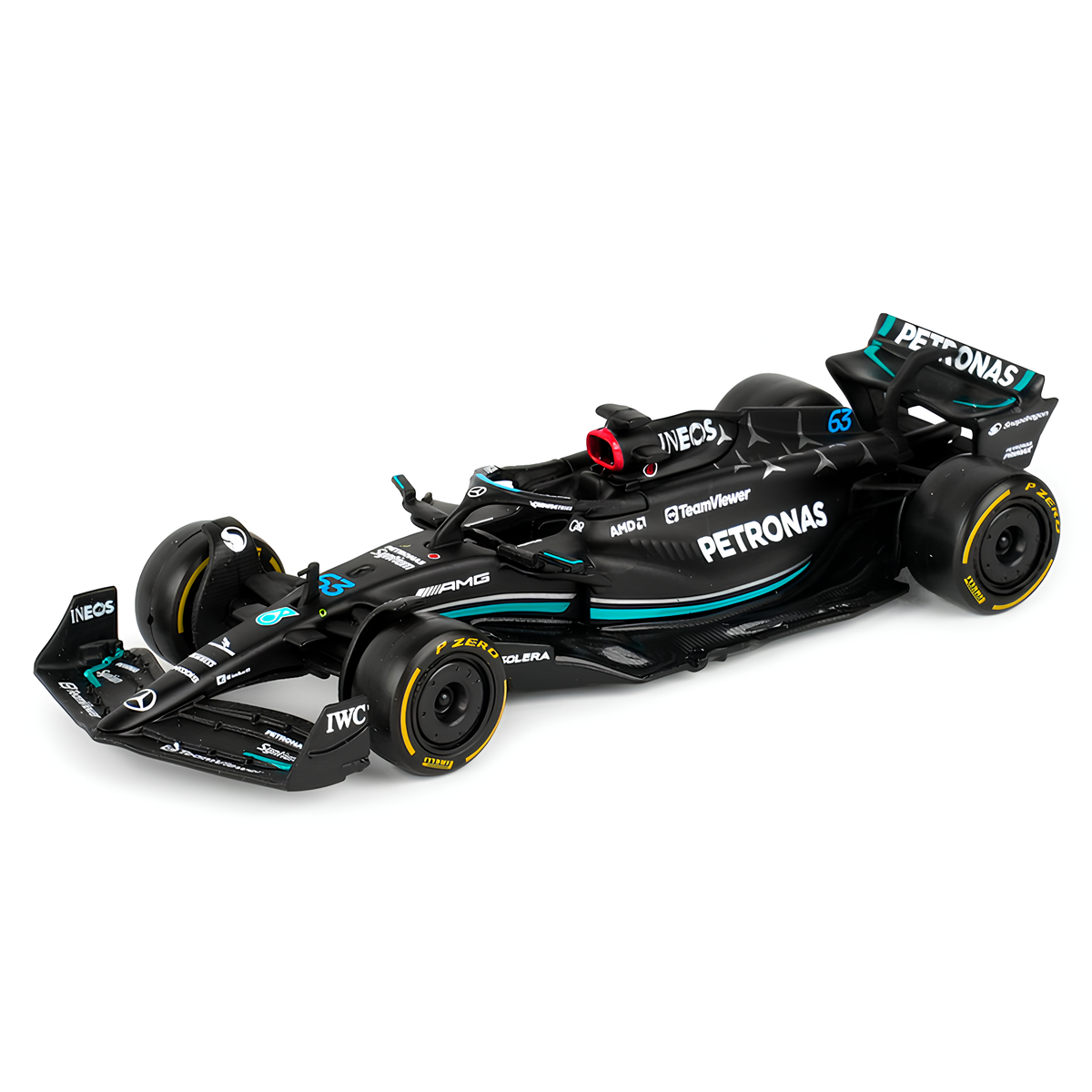 LANÇAMENTO (2023) F1 Miniatura Mercedes-AMG W14 #63 George Russell 1:43