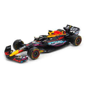 LANÇAMENTO (2023) F1 Miniatura Red Bull Racing RB19 Miami GP #1 Max Verstappen 1:43