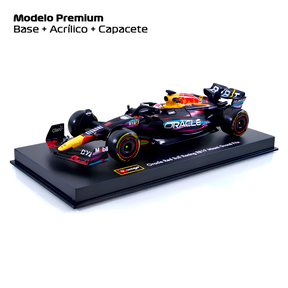 LANÇAMENTO (2023) F1 Miniatura Red Bull Racing RB19 Miami GP #1 Max Verstappen 1:43