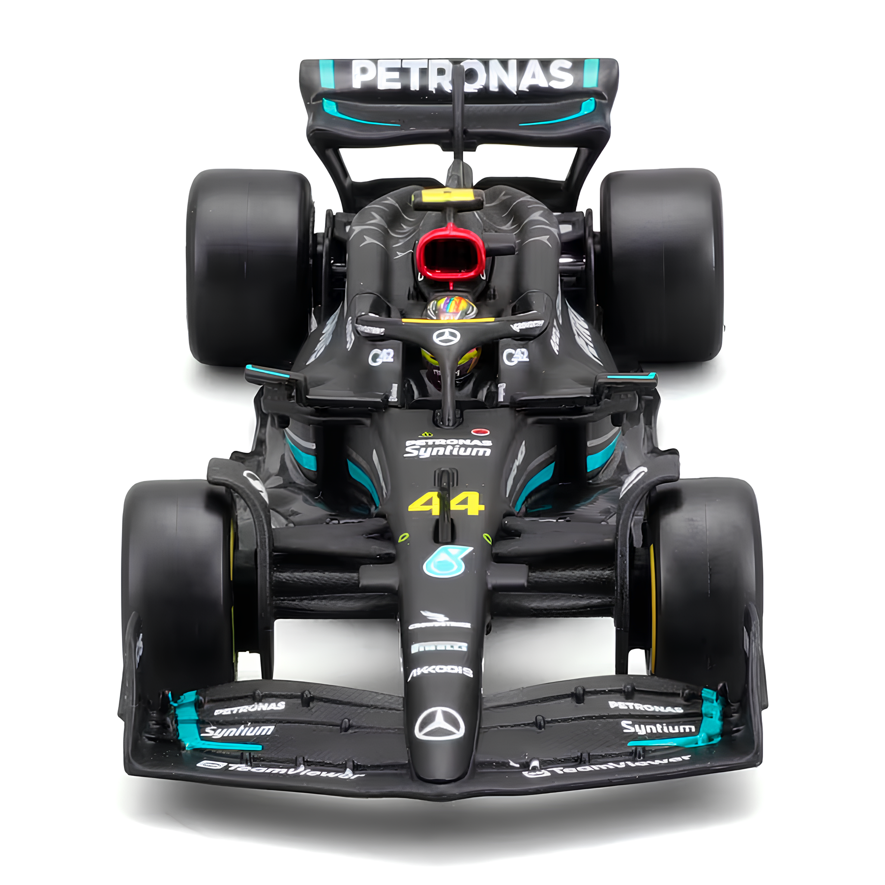 LANÇAMENTO (2023) F1 Miniatura Mercedes-AMG W14 #44 Lewis Hamilton 1:43